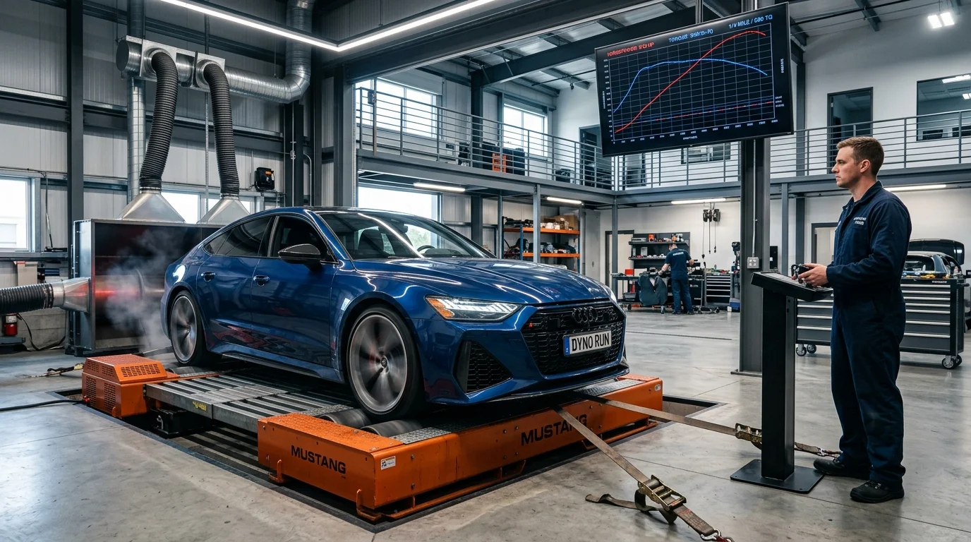 Dyno Performans Testi: Aracın Gerçek Gücü Nedir? Krank ve Tekerlek Kayıpları
