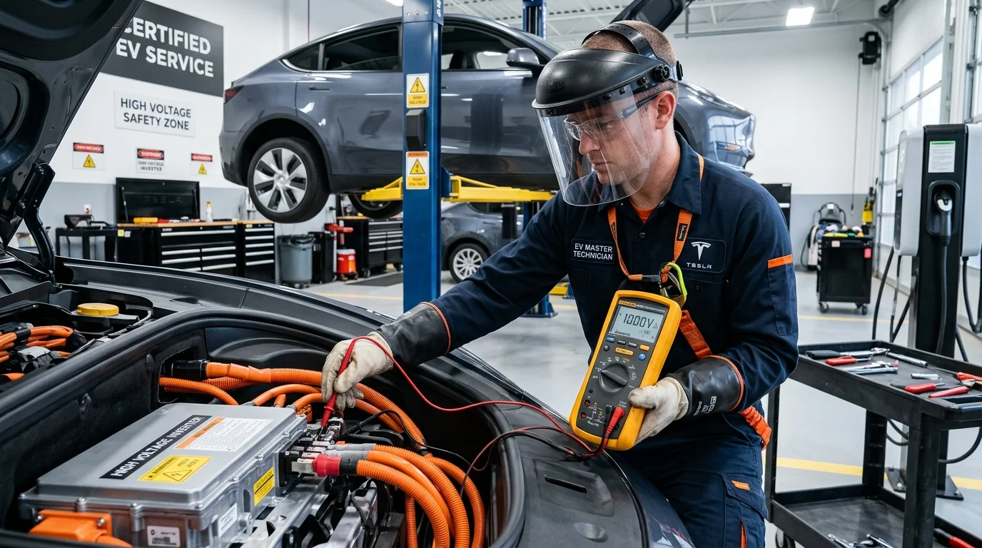 Hibrit ve Elektrikli Araç Ekspertizi: İzolasyon Direnci, Şarj Soketi ve İnverter Testi